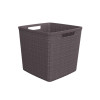 Box Curver Jute Cube 17L šedý