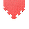 TATAMI PUZZLE podložka - Jednobarevná - 50x50x1,3 cm podložka fitness - červená