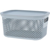 EXCELLENT HOUSEWARE Úložný koš s víkem 3,5 l šedá KO-027000180seda