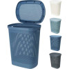 EXCELLENT HOUSEWARE Koš na prádlo s víkem 60 l šedá KO-027100390seda