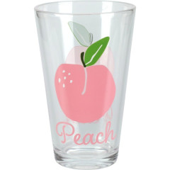 EXCELLENT HOUSEWARE Sklenice 300 ml sada 3 ks růžová Peach KO-170488900ruzo