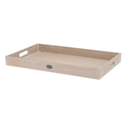 EXCELLENT HOUSEWARE Sada servírovacích podnosů 2 ks přírodní KO-HZ1930640