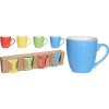 EXCELLENT HOUSEWARE Hrnek sada 4 ks porcelánový 240 ml KO-Q96000080