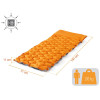 Nafukovací kempingová matrace INTEX 64098 TPU CAMPING MAT - oranžová