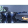 BERLINGERHAUS Pánev WOK s mramorovým povrchem 30 cm Aquamarine Metallic Line BH-6114