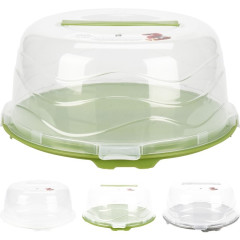 EXCELLENT HOUSEWARE Box na dort 33 x 16cm zelená KO-024001540zele