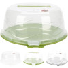 EXCELLENT HOUSEWARE Box na dort 33 x 16cm zelená KO-024001540zele