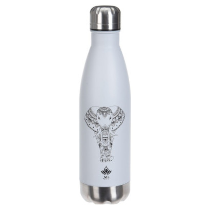 EXCELLENT HOUSEWARE Termoska lahev sportovní nerez 0,5 l šedá KO-128900090seda