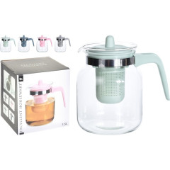 EXCELLENT HOUSEWARE Konvice na čaj 1,5 l modrá KO-C80652140modr