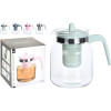 EXCELLENT HOUSEWARE Konvice na čaj 1,5 l modrá KO-C80652140modr