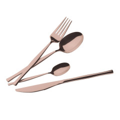 BERLINGERHAUS Sada příborů nerez 24 ks mirror Rosegold Metallic Line BH-3065