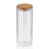 KELA Zásobní dóza Dorothea sklo transparentní 22,5cm 9,0cm 1,1l KL-15284