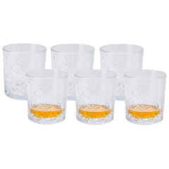 EXCELLENT HOUSEWARE Sada sklenic na whisky 340 ml 6 ks KO-170490080