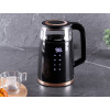 BERLINGERHAUS Rychlovarná konvice s regulací teploty digitální 1,7 l Black Rose Collection BH-9477