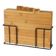 EXCELLENT HOUSEWARE Prkénko krájecí ve stojanu sada 4 ks KO-170492060