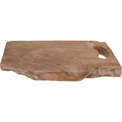 EXCELLENT Prkénko krájecí teakové dřevo 42 x 26 cm KO-J11200350
