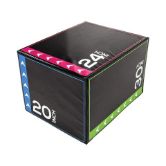 CrossFit Plyo box 3v1 SEDCO SOFT BSBR038 51×61×76 cm