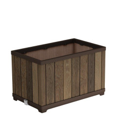 Květináč Keter Deco Rectangle walnut