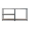 Kovový regál METALKAS R100 180x90x40 cm 5 polic MDF