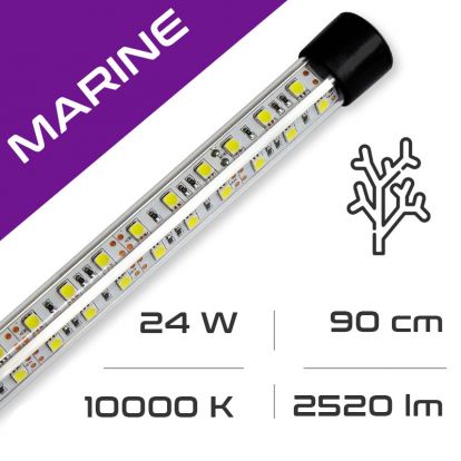 LED osvětlení do akvária GLASS MARINE 24W, 90 cm, 10000K AQUASTEL